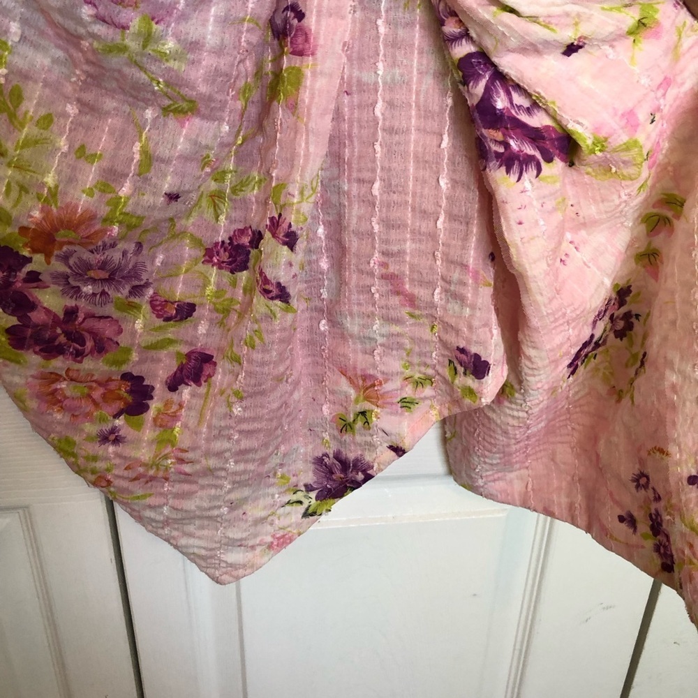 Elliatt Pink Floral Esteem Mini Dress Size M - Picture 7 of 13